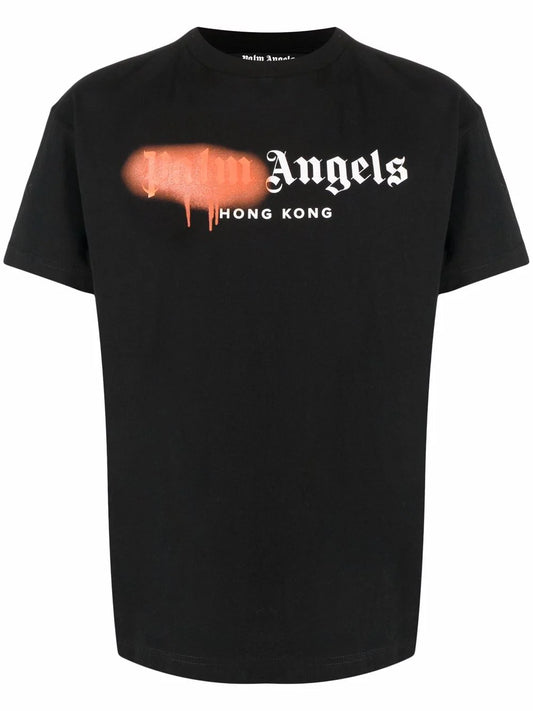 Palm Angels t-shirt à logo Sprayed imprimé - AD REPS